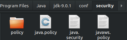 java policy